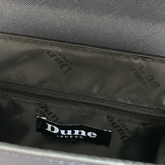 Dune London Women's Navy Blue Yellow and Brown Faux Leather Crossbody Purse New - Picture 9 of 9